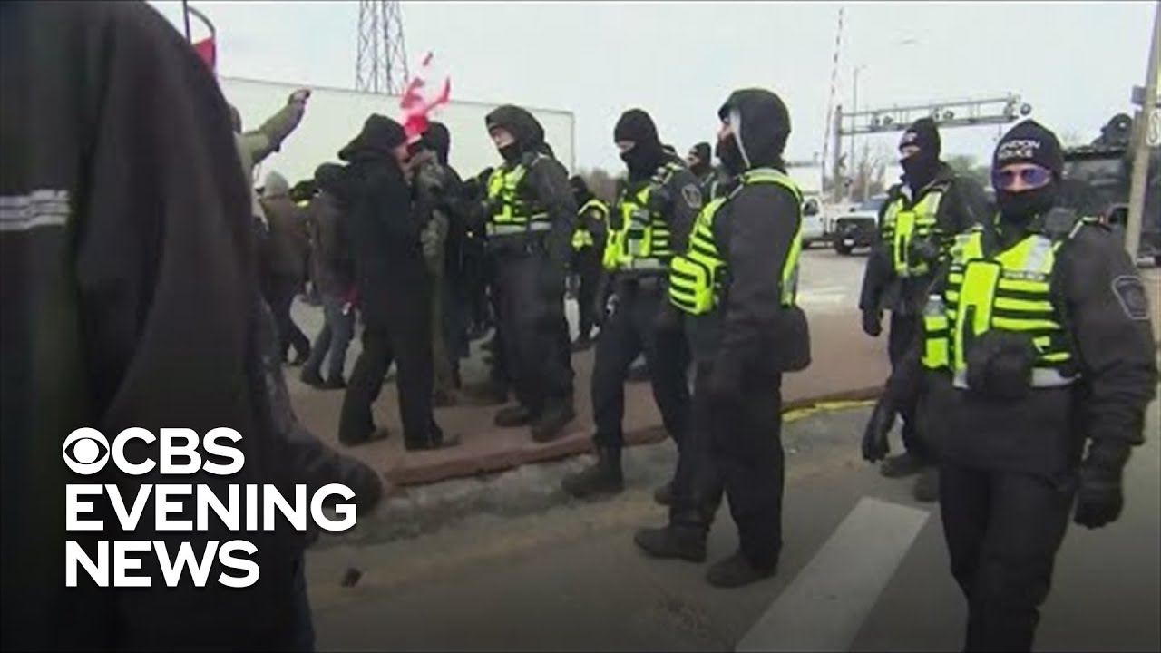 Canadian police arrest remaining protesters as standoff ends