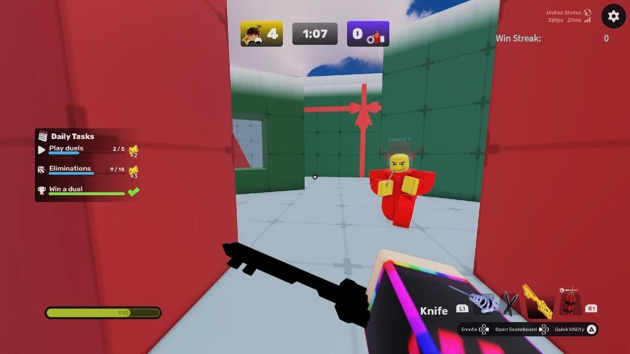 Roblox Rivals whit my little bro
