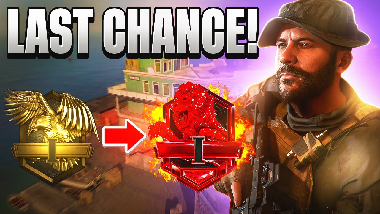 LAST CHANCE TO CLIMB in Resurgence Ranked!! Get More Kills, More Wins & Climb The Ranks!