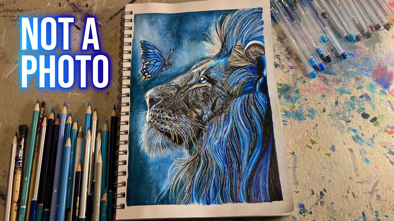 You Won’t Believe This Is a Colored Pencil Drawing