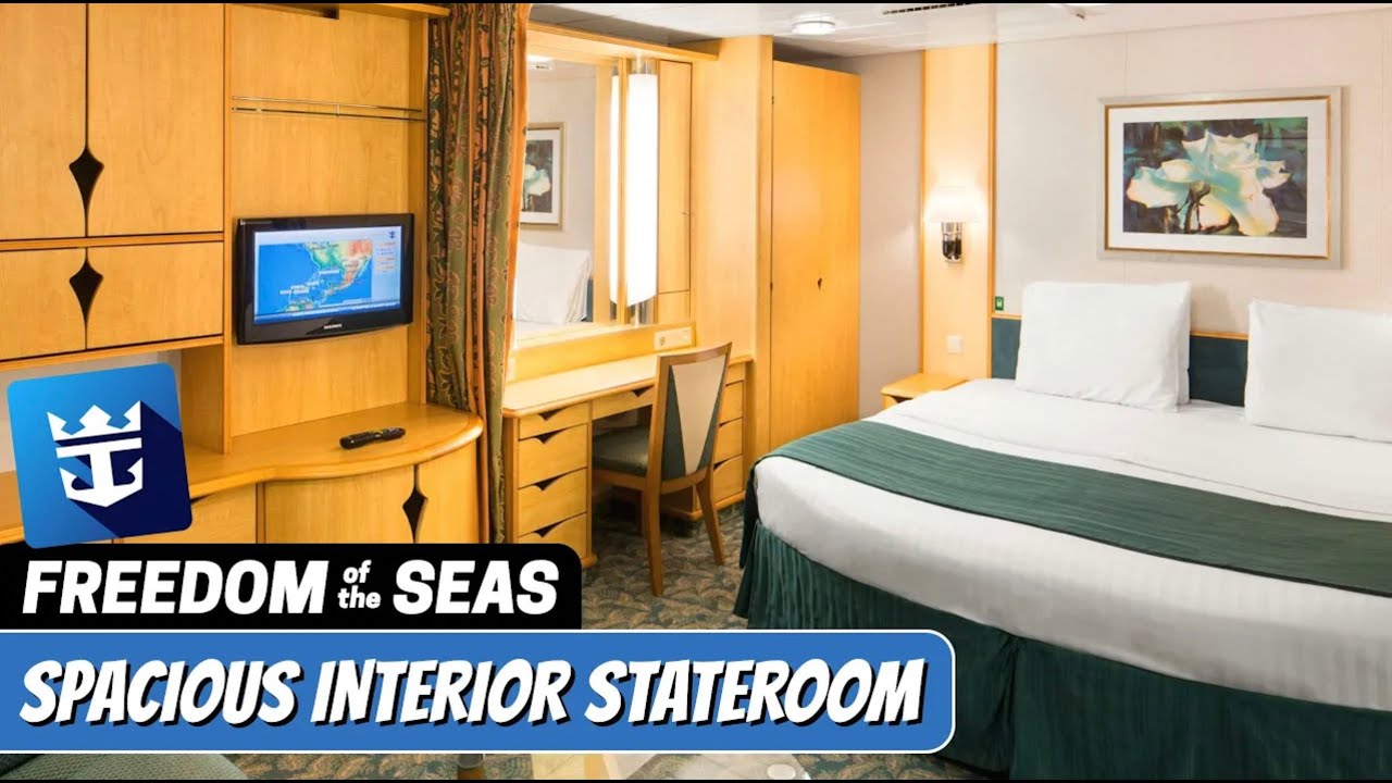 Freedom of the Seas | Spacious Interior Stateroom | Full Walkthrough Tour & Review | 4K | 2024