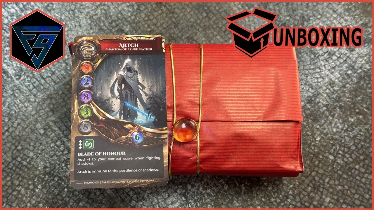 A mysterious red package has arrived...