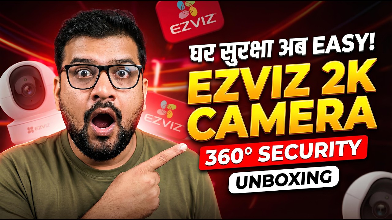 EZVIZ H8c Pro 2K Unboxing ।। Smart Home Camera 🔥।। Best 360° Smart Home Camera? Sandeep GC Official