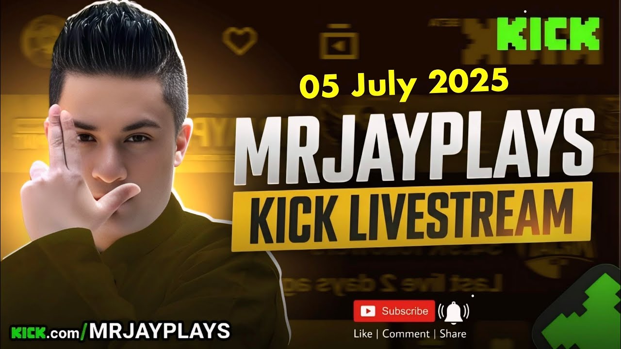 🔴LIVE - MrJayPlays Kick Livestream (5 July 2025)