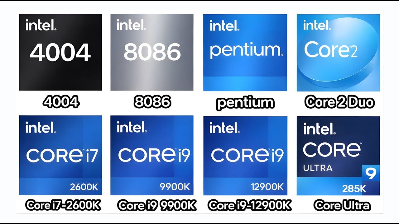 Every Intel Chip Explained in 15 Minutes