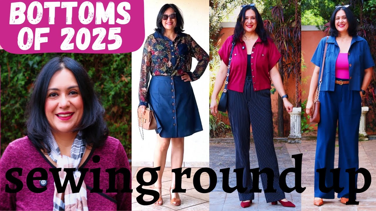 Gorgeous handmade BOTTOMS of 2025. Sewing "fashion" movie.
