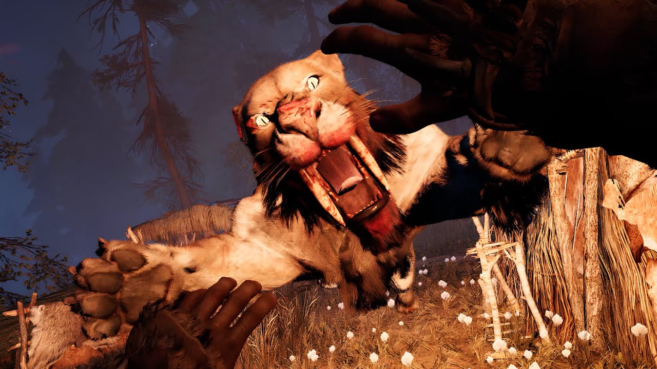 Location Bloodfang Sabretooth - Far Cry Primal [4K 60 FPS Max Settings]
