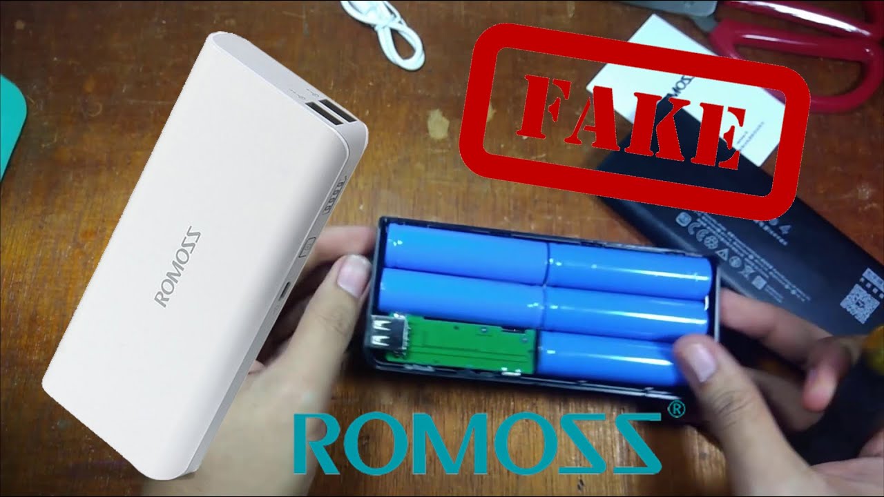 FAKE ROMOSS  Sense 4 10400mah Pekeng at Dilikado Pa!!