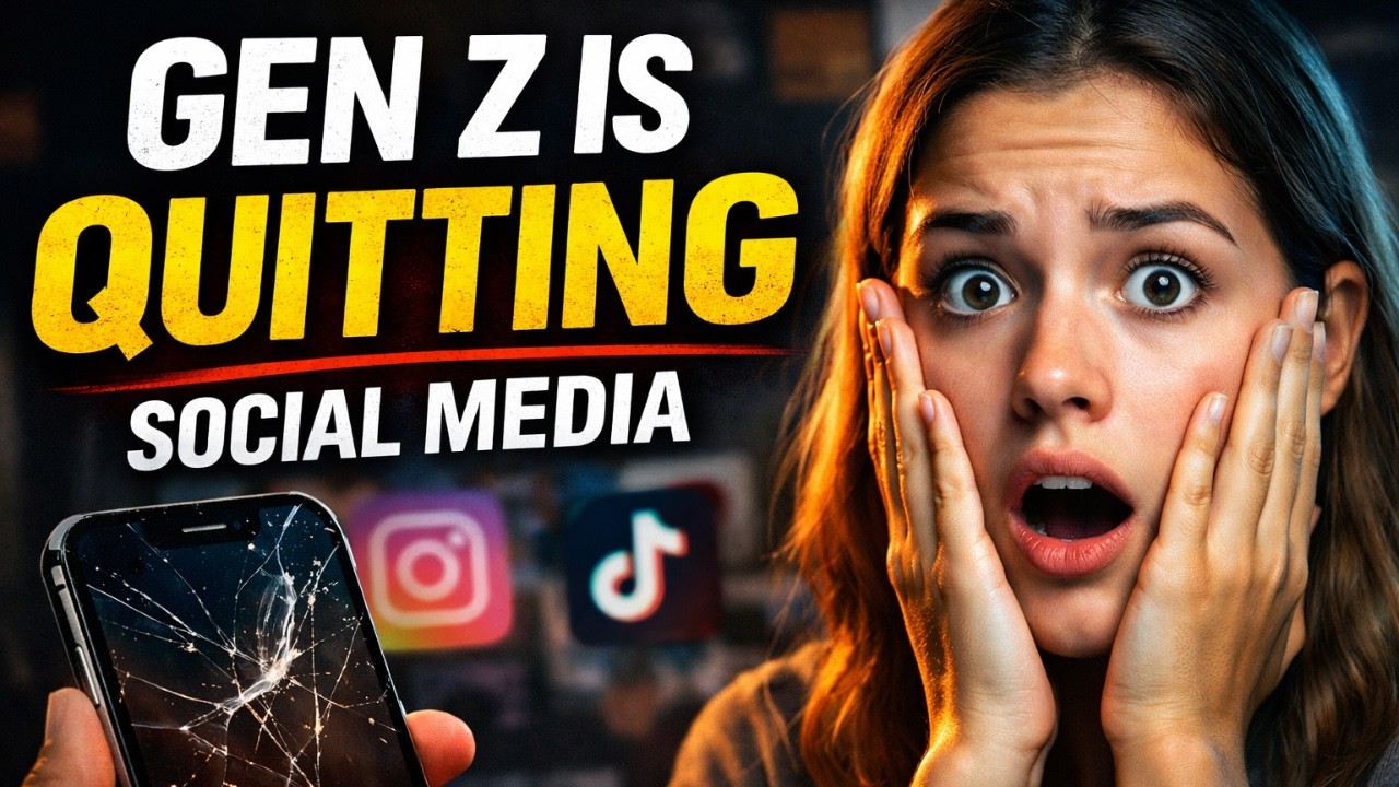 Gen Z Is Quitting Social Media — And the Real Reason Is Disturbing