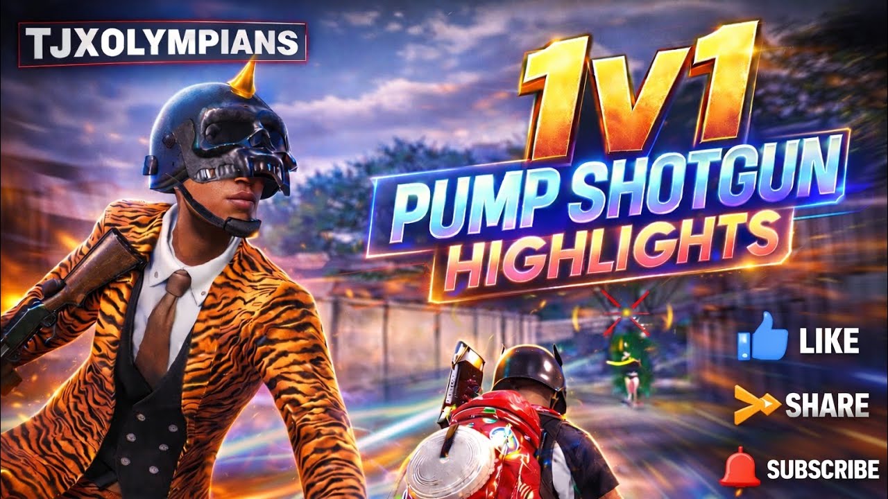 TDM Pump Shotgun 1v1 Highlights 😱 | Insane Close Range Fight | BGMI