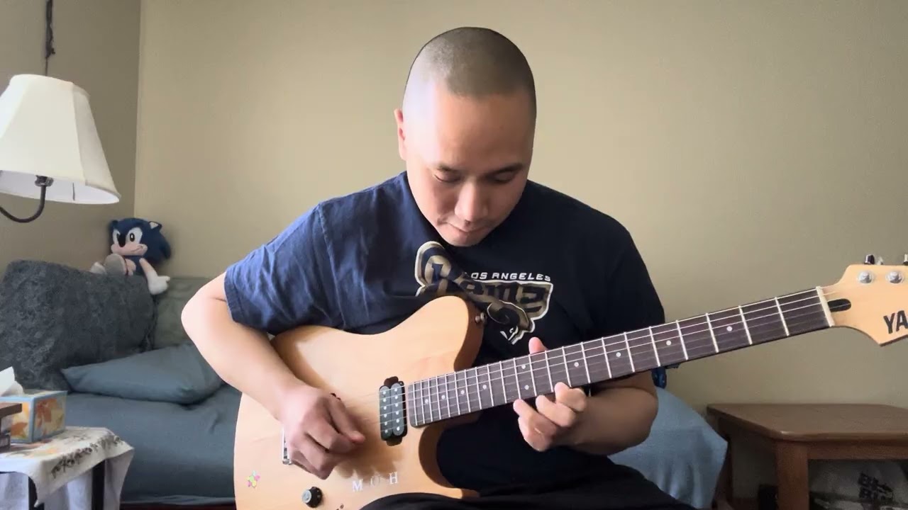 #Santana - Flor d&rsquo;Luna (Moonflower) (Electric Guitar Cover by Marko Hofschneider)