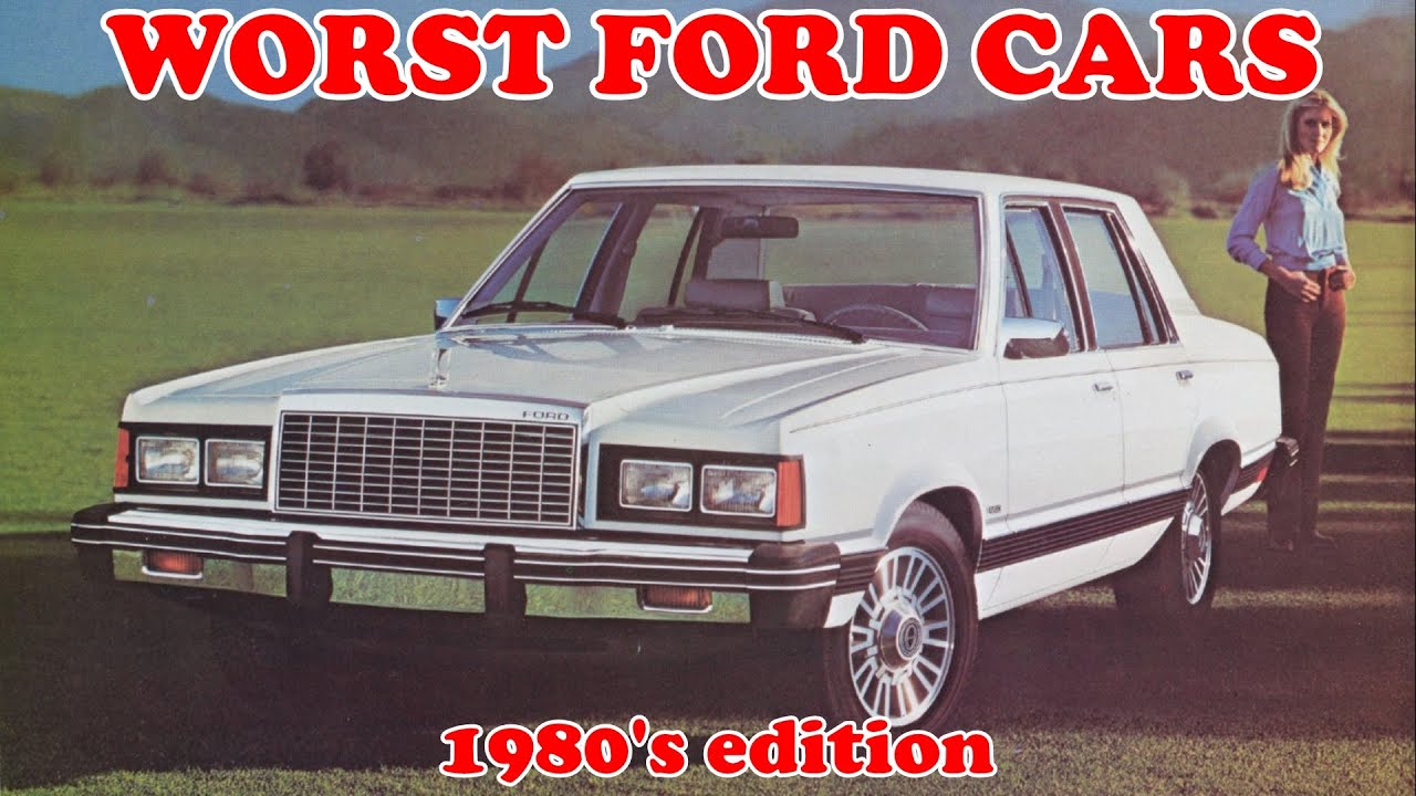 Худшие автомобили 80-х от Ford!