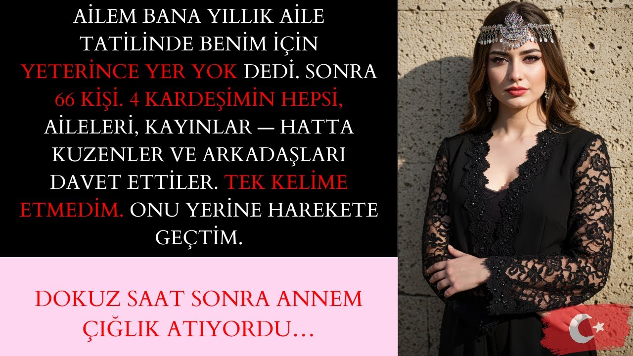 Ailem aile tatiline beni çağırmadı — ama gittikleri otelin sahibi olduğumu bilmiyorlardı