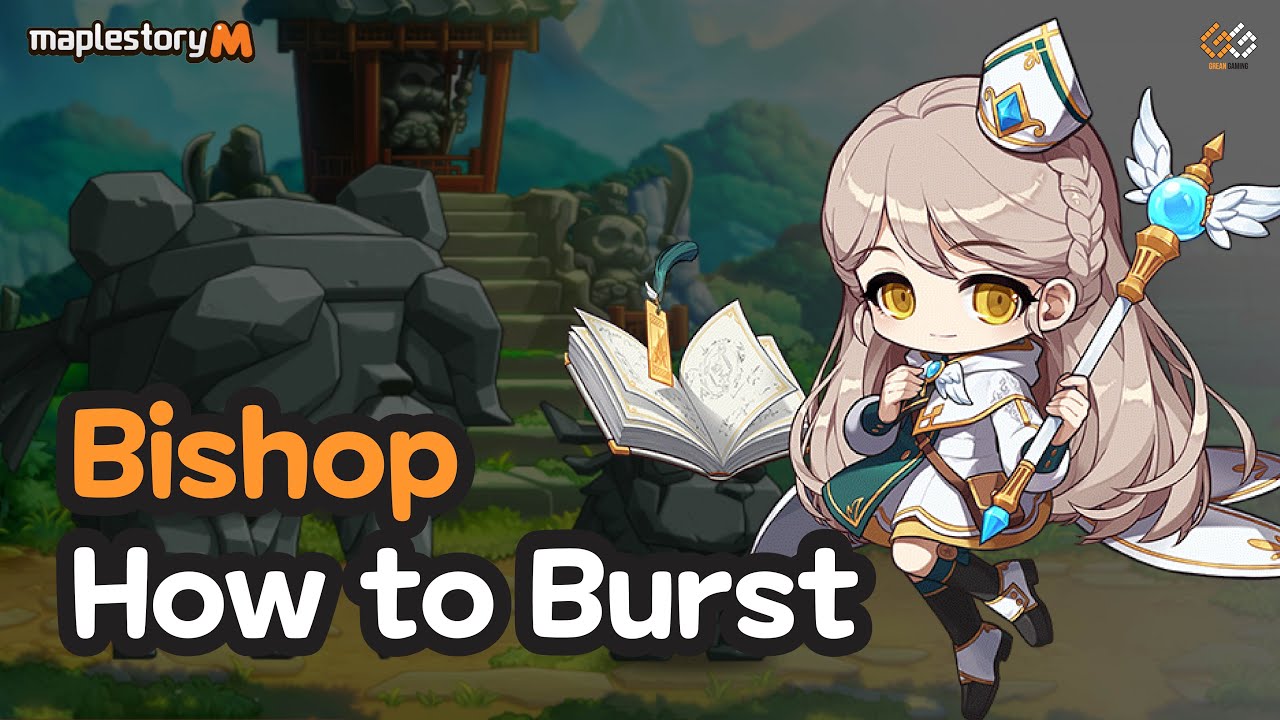 Maplestory M - How to Burst as a Bishop (Lazy Bishop Version)