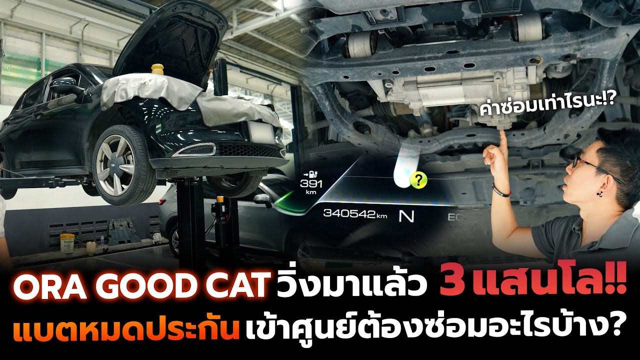 Ora Good Cat วิ่งมาแล้ว 3แสนกว่าโล!! เข้าศูนย์ต้องซ่อมอะไรบ้าง จะมีค่าใช้จ่ายเท่าไร?