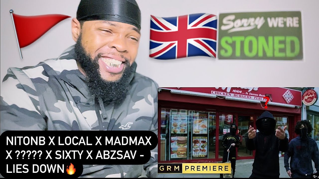 NitoNB x LOCAL x MadMax x ????? x Sixty x AbzSav - Lies Down | GRM Daily | AMERICAN REACTS🇺🇸🔥