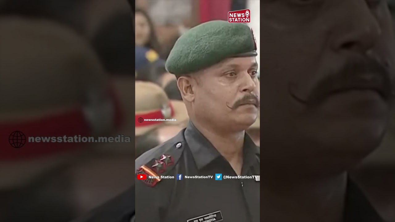 Subedar Sanjeev Singh Jasrotia Honoured with Shaurya Chakra for Gallantry in Baramulla@NewsStation