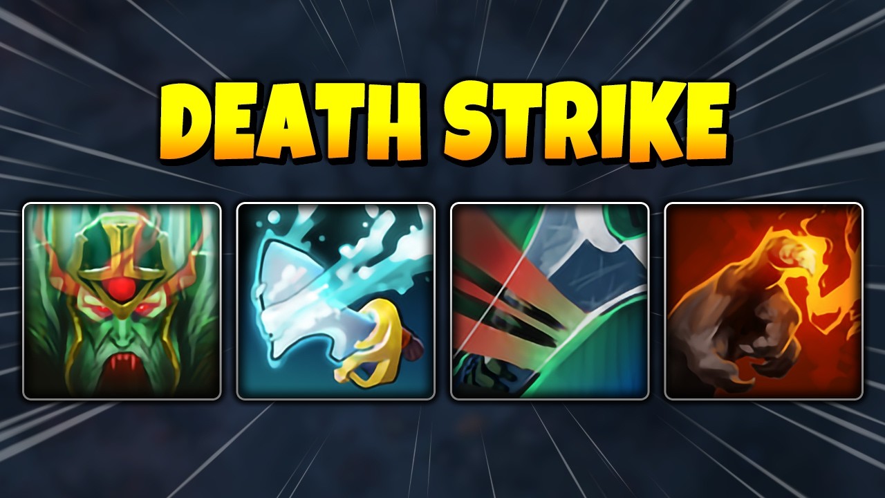 DOTA 2 ABILITY DRAFT &mdash; СМЕРТЕЛЬНЫЙ УДАР: Finger of Death + Mortal Strike + Tidebringer