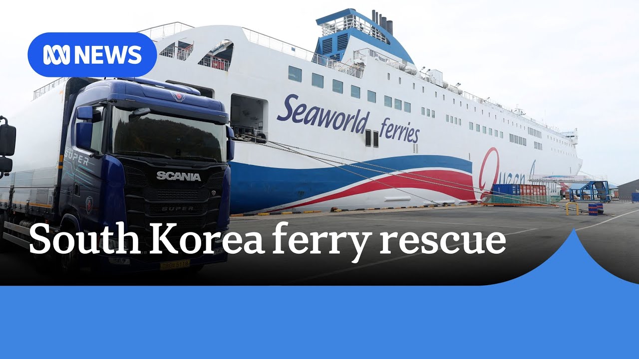 South Korea arrests crew members for negligence after ferry runs aground | The World | ABC NEWS