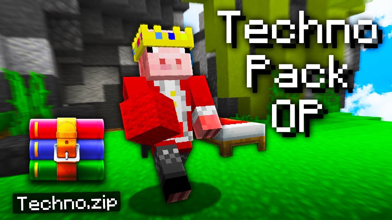 Technoblade Texture Pack - YouTuber Packs l Hypixel Bedwars