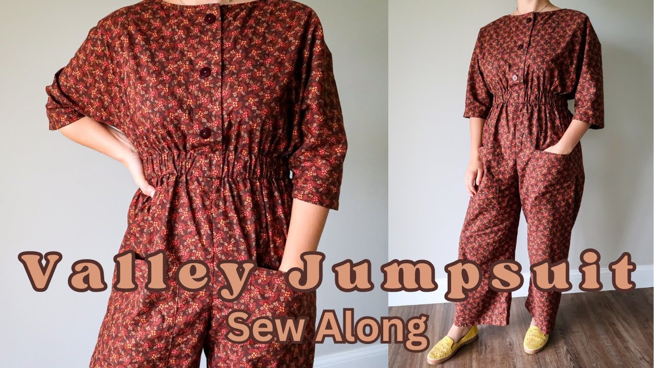 Sewing The Valley Jumpsuit : FREE PATTERN: sew along!