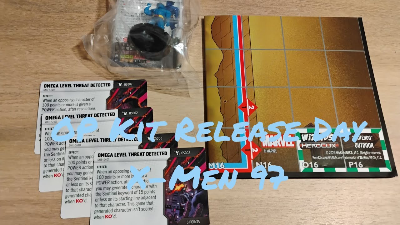 HeroClix - Review OP Kit Release Day X-Men 97