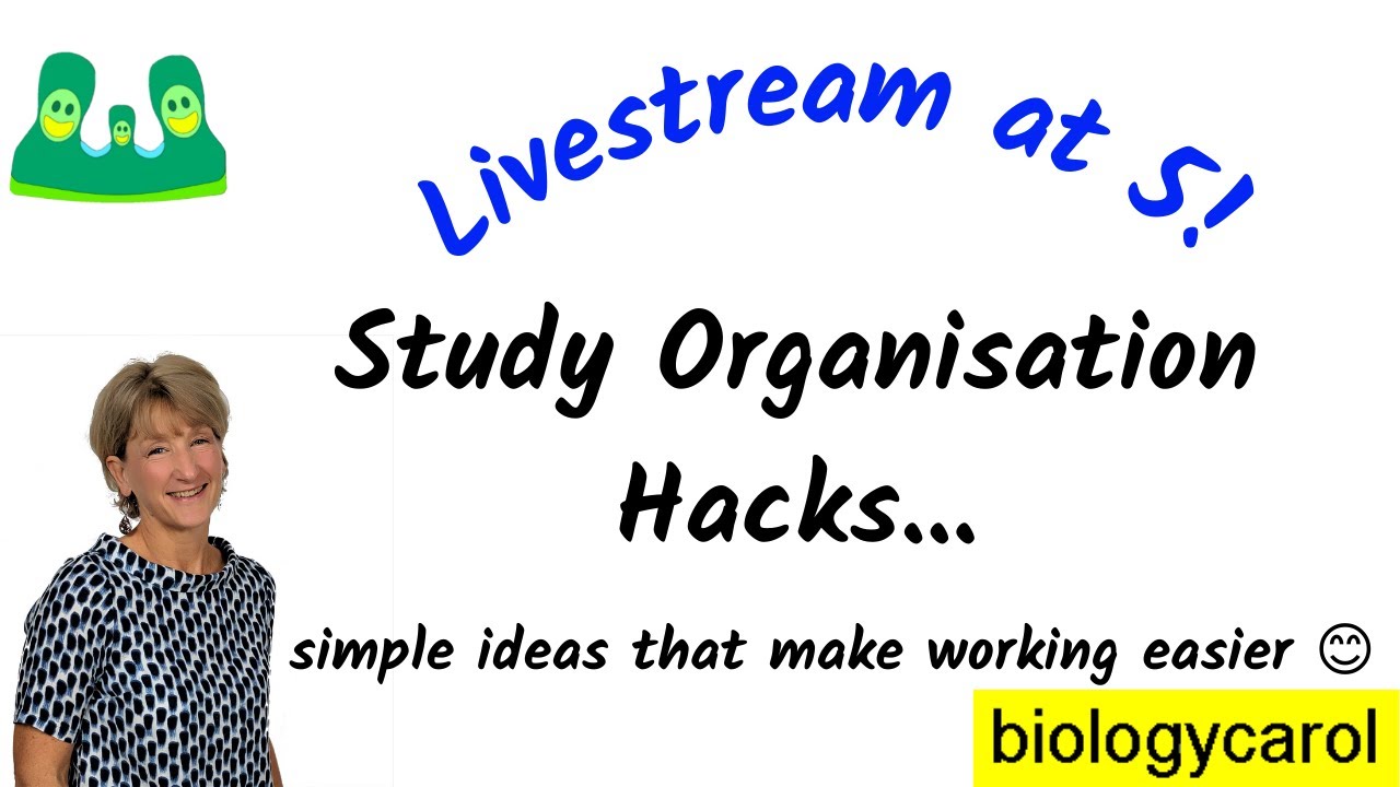 Organisation hacks - simple ideas to make studying easier