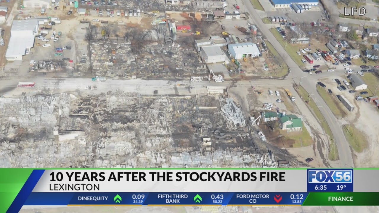10 years after the Bluegrass Stockyards fire: 'It's a daily memory'