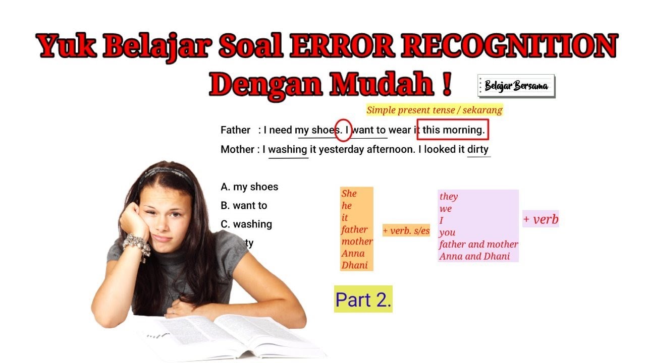 Easy ERROR RECOGNITION Practice Questions !!