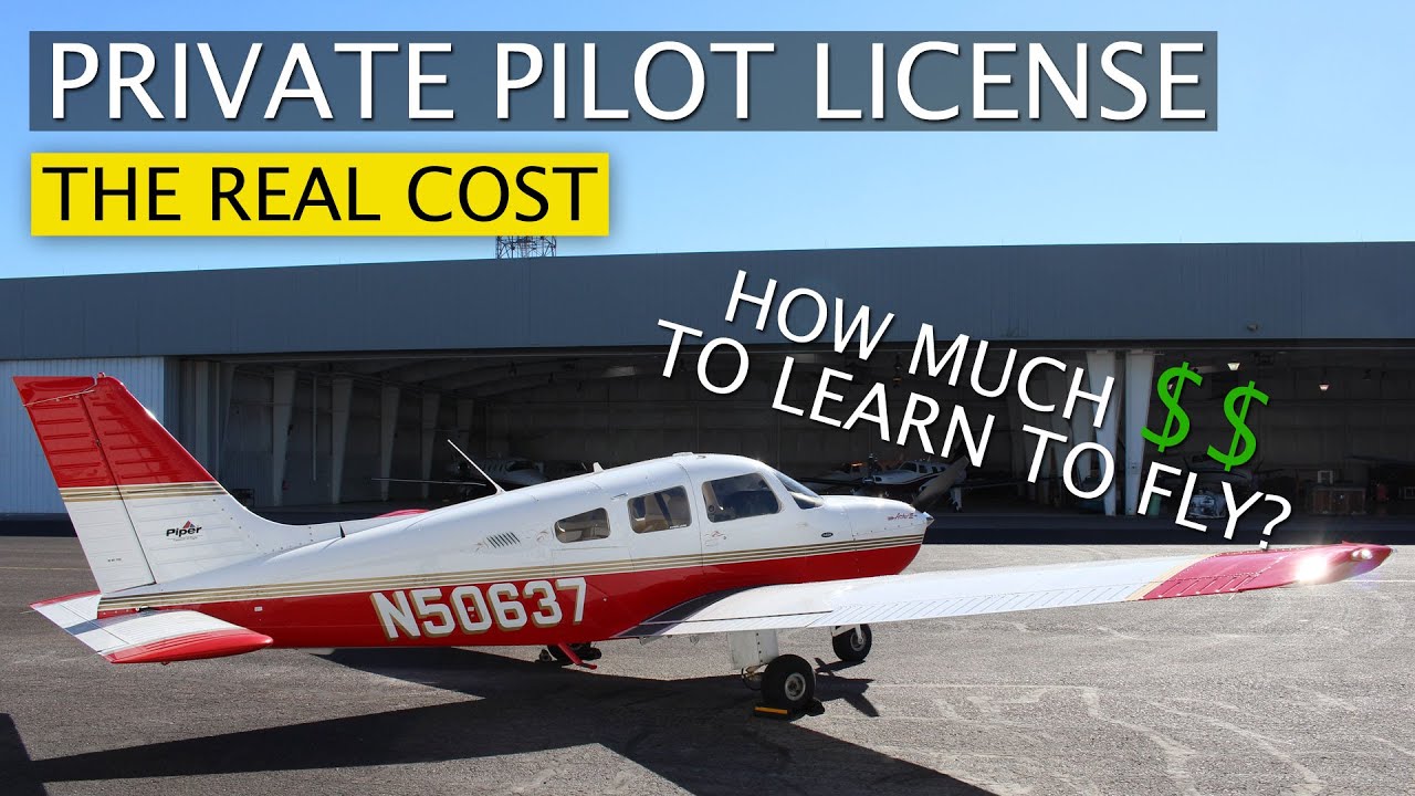 The Cost To Get Your Private Pilot License | HOW TO SAVE MONEY | A Real Breakdown
