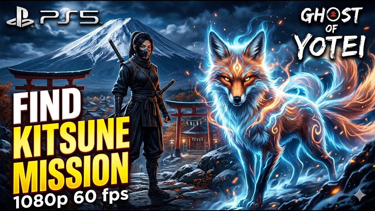 Find Kitsune – The Secret Fox Spirit Appears! 🦊 | Ghost of Yōtei