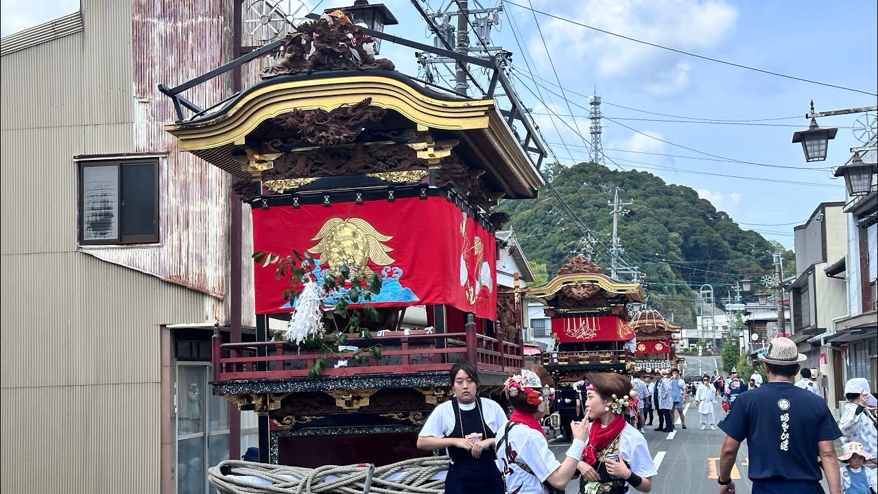 二俣祭り 2025 各地屋台