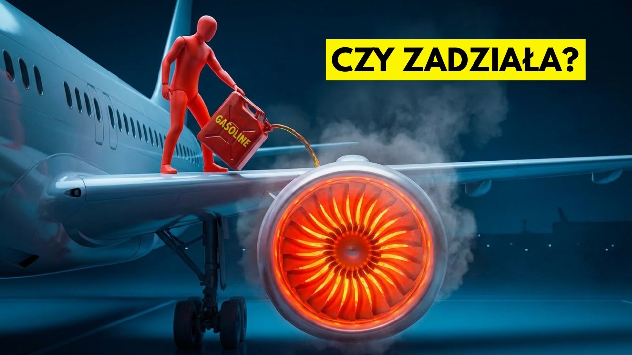 Dlaczego samoloty nie używają benzyny jak samochody?