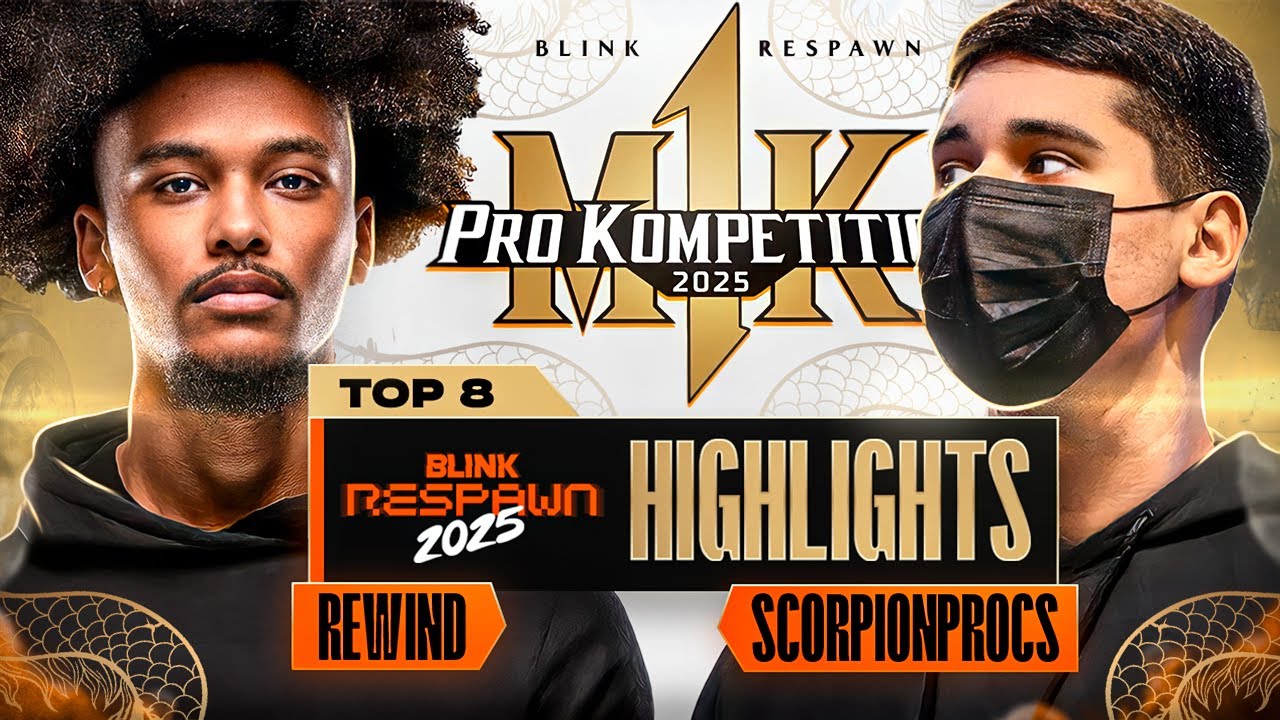 Mortal Kombat 1: Pro Kompetition TOP8 HIGHLIGHTS (BLINK RESPAWN 2025)