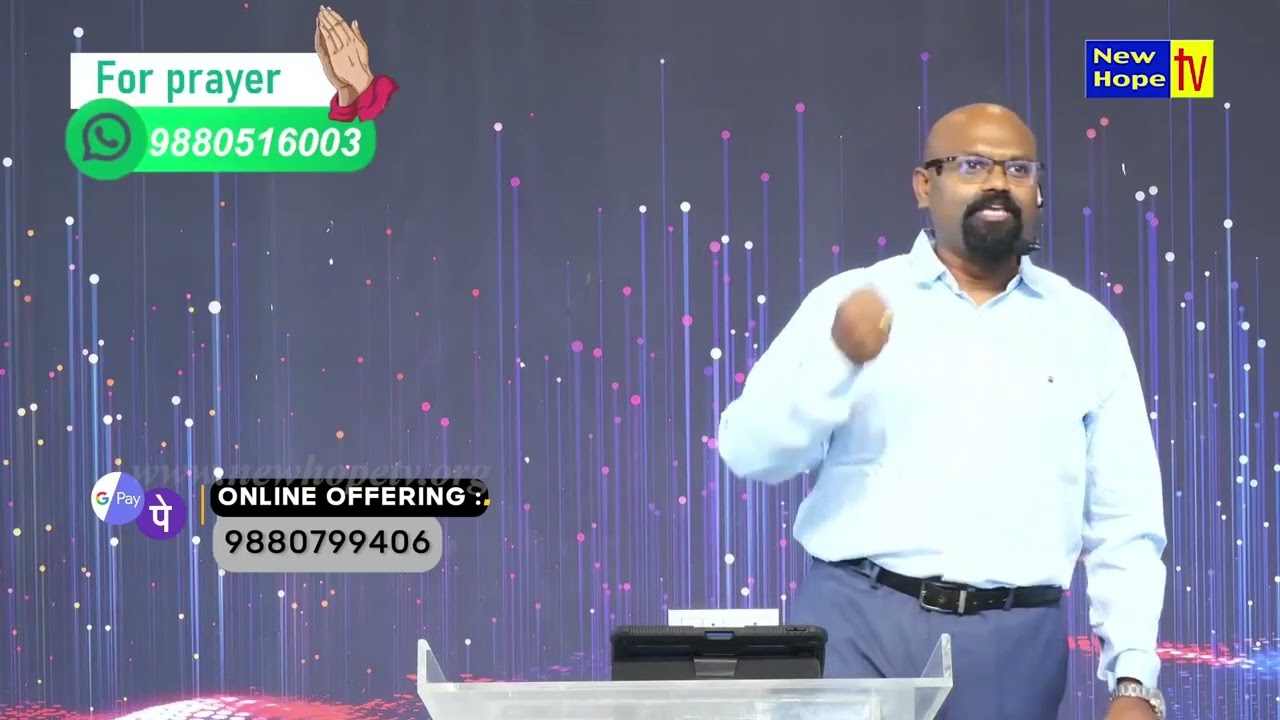 ದೇವರು ಶ್ವಾಸ ಊದುತ್ತಾನೆ ಜೀವ ಉಂಟಾಗುತ್ತದೆ | Part 3 | Rev. John Ebenezer | New Hope TV