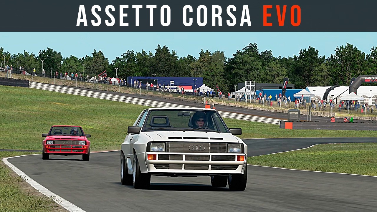 Assetto Corsa EVO 0.5 - Audi Sport Quattro at Brands Hatch