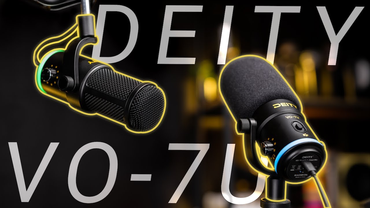 Обзор/тест динамического USB-микрофона Deity VO-7U (в сравнении с Shure MV7, FiFine K658, Samson ...