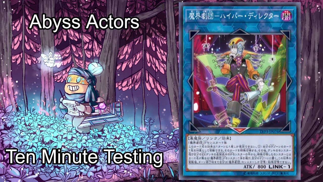 ABYSS ACTORS (POST LVP3) - Ten Minute Testing 11/22/19