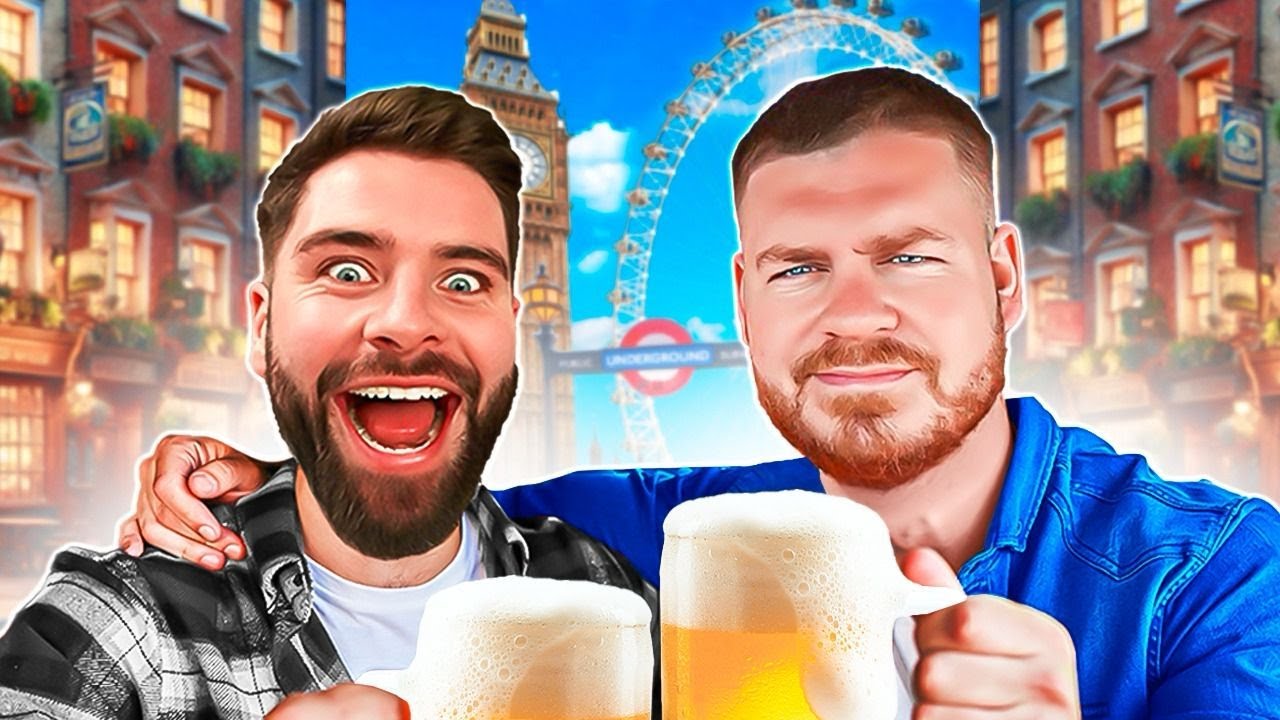 Getting DRUNK with Aaron Hunt in London