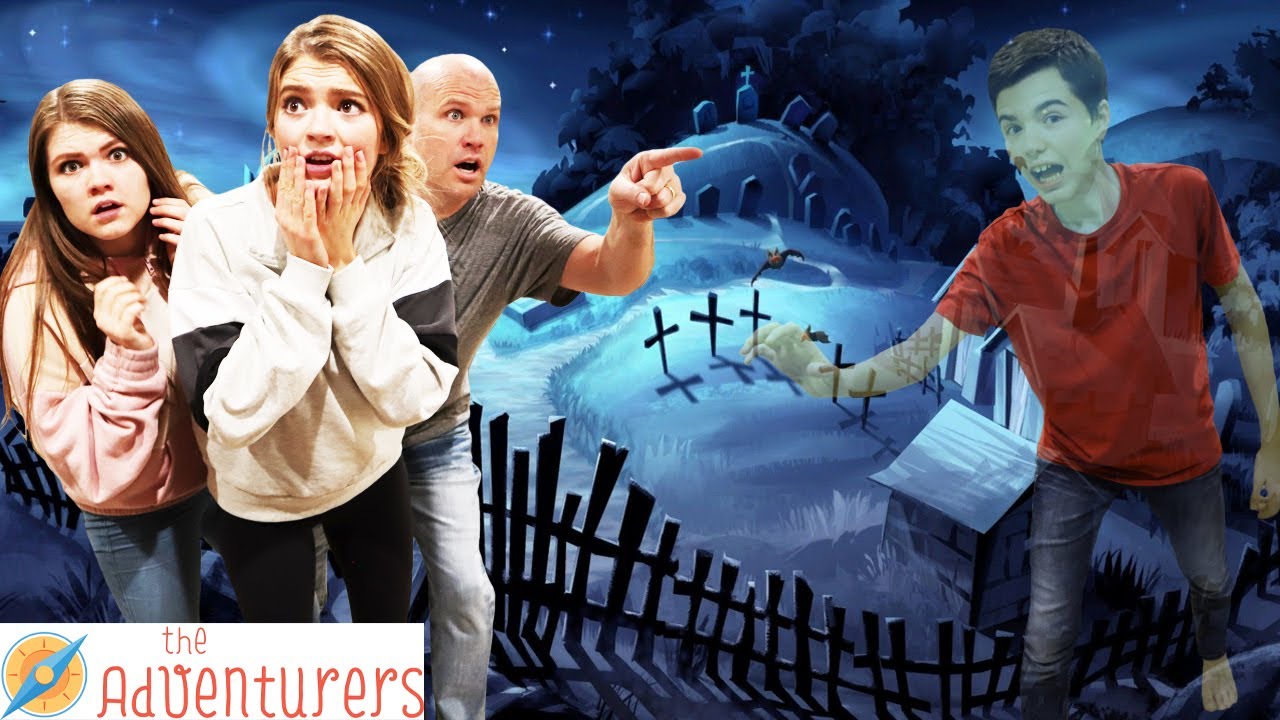 GHOST In The GRAVEYARD Game While Stuck At Home