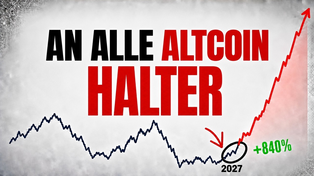 Altcoin Bullrun 2027: Niemand h&auml;tte damit gerechnet.