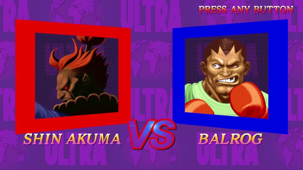 Ultra Street Fighter II: The Final Challengers - Shin Akuma Playthrough on Max Difficulty
