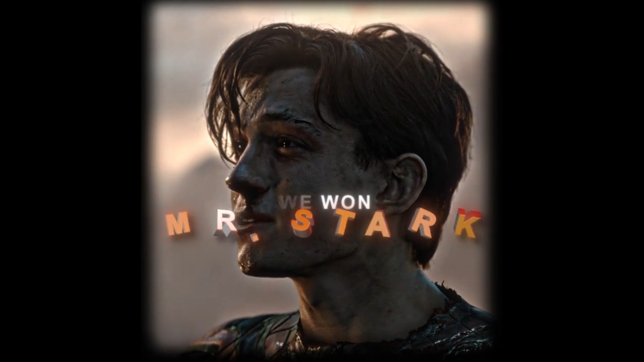 "We Won Mr. Stark" - Tony Stark x Peter Edit | Die With A Smile - Bruno Mars And Lady Gaga (Slowed)