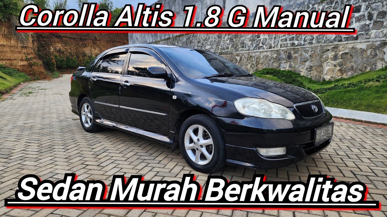 dijual Mobil Mobil Bagus Murah Toyota Corolla Altis type G 1.8 Manual 2002 by Atmajaya Motor Malang