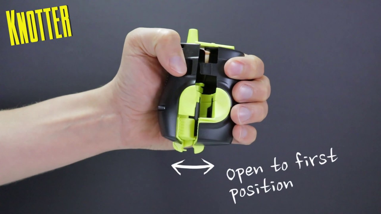 Knotter - Removes the Trouble of Tying Knots by Hand