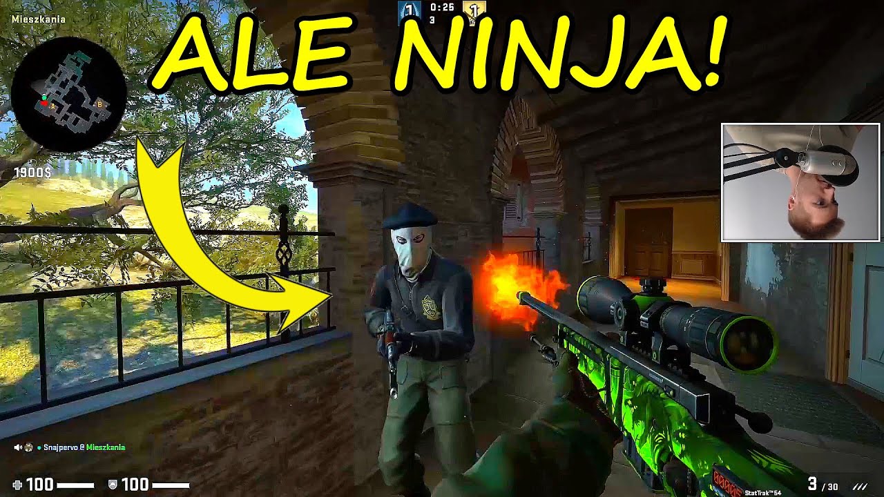 Chciał mnie ZABIĆ Z KOSY :D! - Snajpervo #23