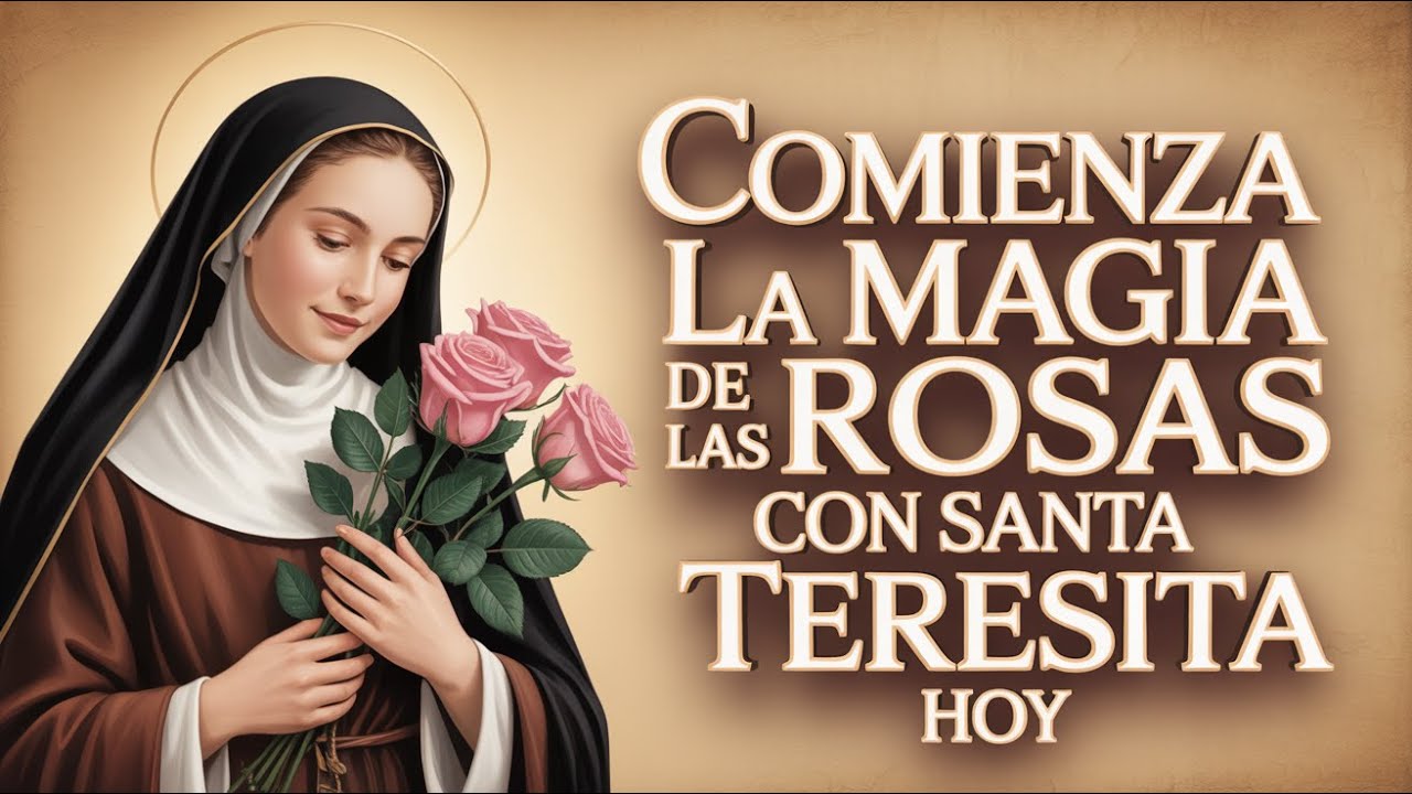 🌹1º Día Hoy Comienza la Novena de Rosas a Santa Teresinha ¡No Te Lo Pierdas!❤️