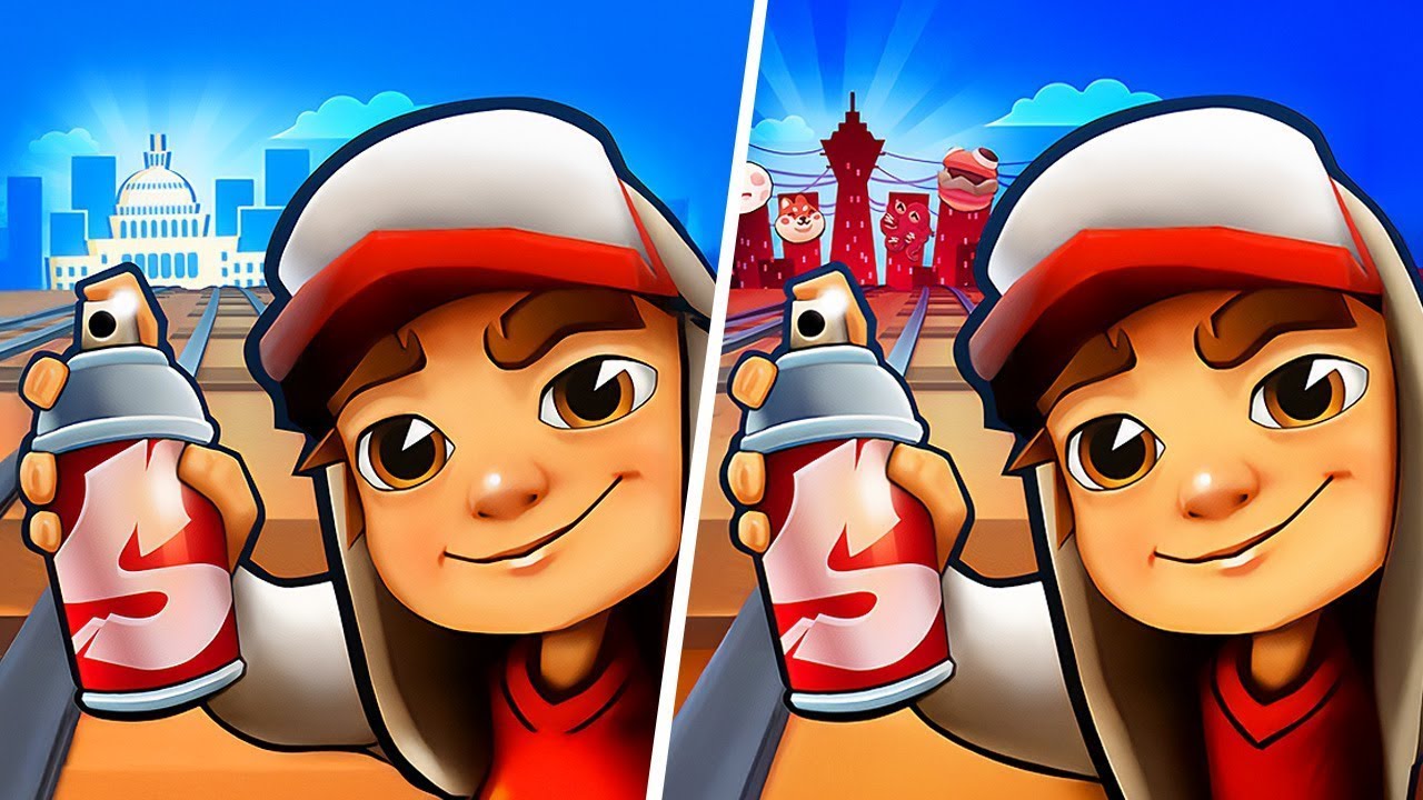 Subway Surfers Buenos Aires 🆚 Subway Surfers New Orleans, Subway Surfers Map Comparison