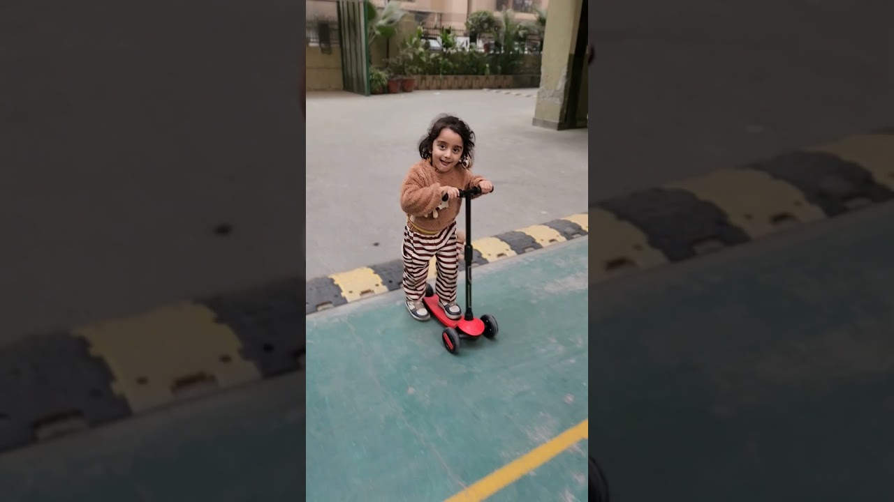 Maahi or Tinku ka scooter 🛴 race challenge 😱😱