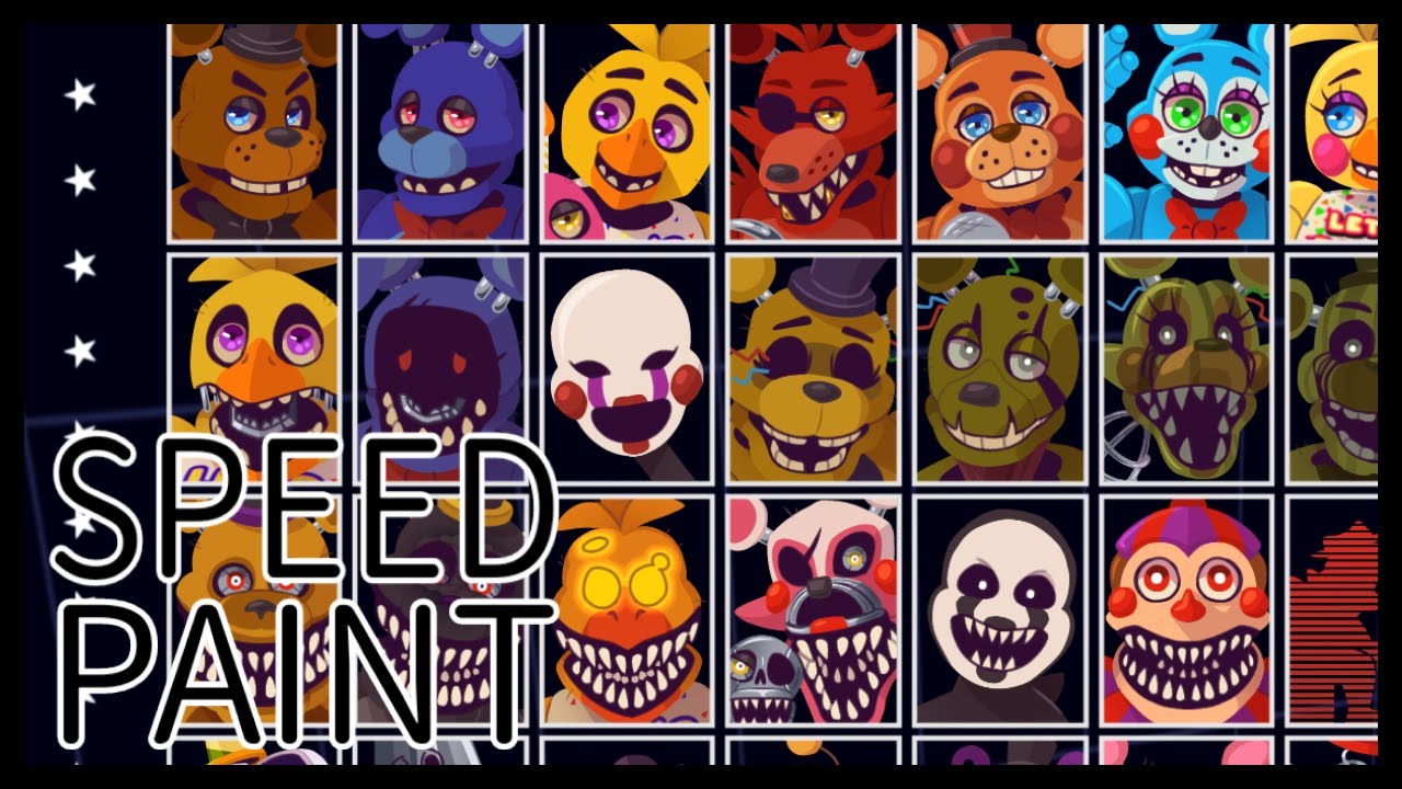 Ultimate Custom Night (REDRAW) | TIMELAPSE